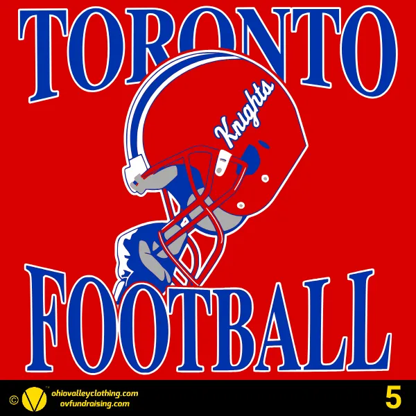 Toronto High School Football 2025 Design 05
