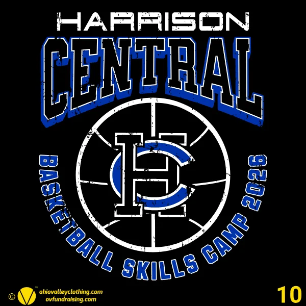 Harrison Central Basketball Skills Camp 2026 Design 10