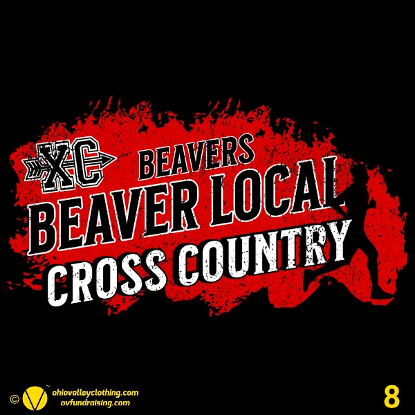Beaver Local Cross Country Fundraiser 2024- Design 08
