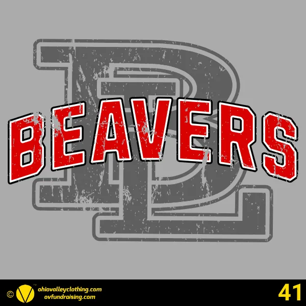 Beaver Local Touchdown Club 2025 Design 41