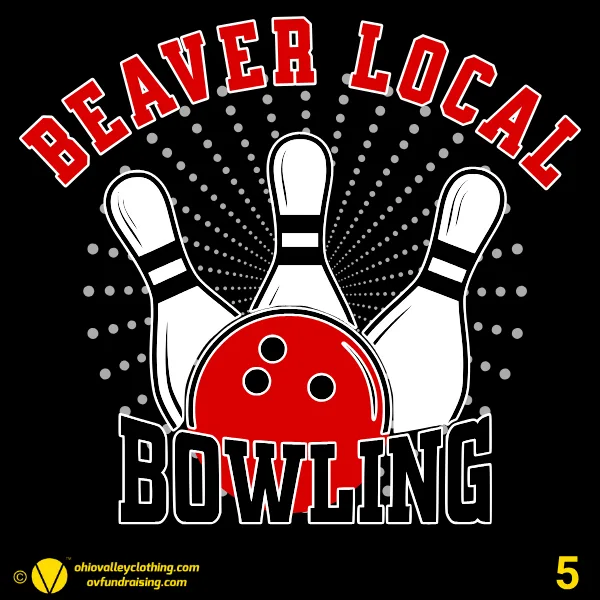 Beaver Local Bowling 2024 Design 05