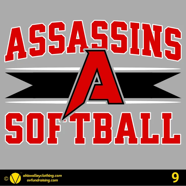 Assassins Softball Fall 2025 Design 09