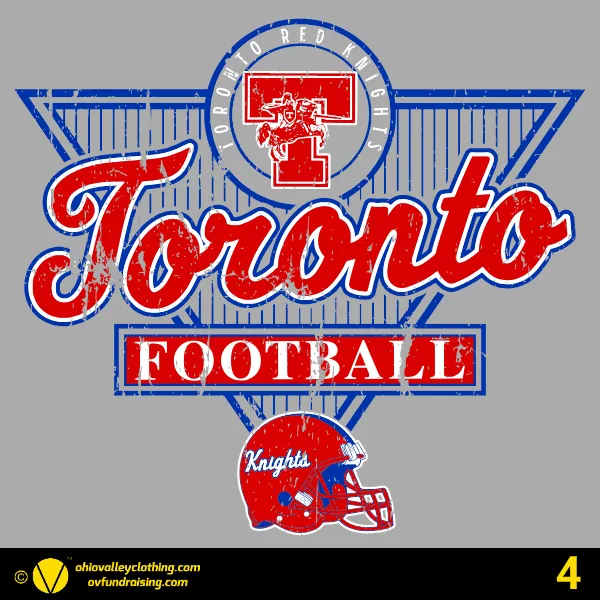 Toronto High School Football 2025 Design 04