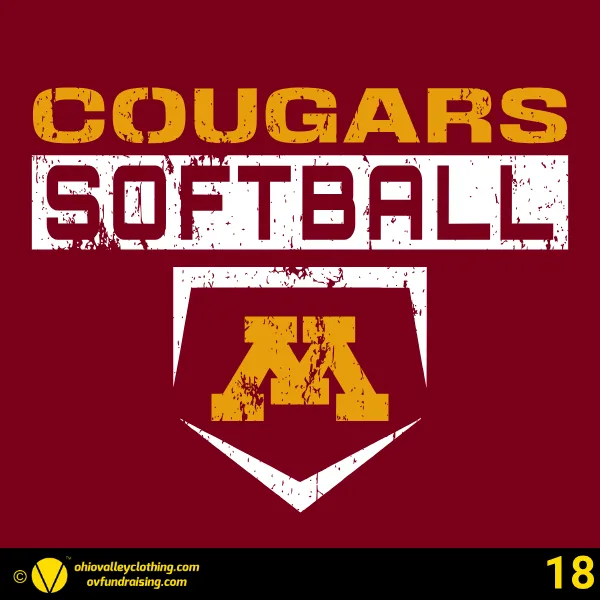 University of Minnesota Morris Softball 2026 Design 18
