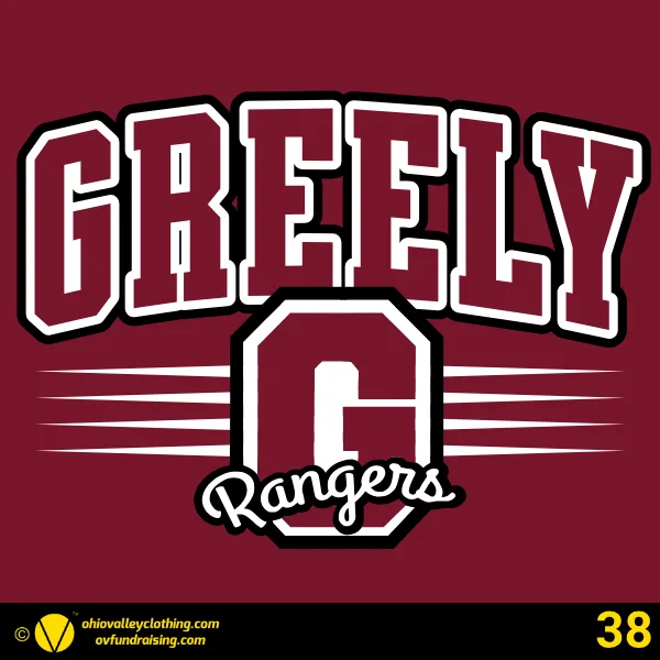 Greely Rangers Football 2026 Design 38
