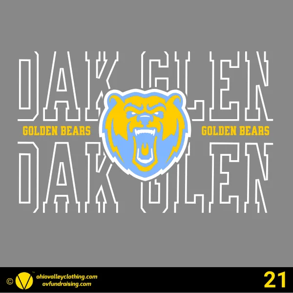 Oak Glen High School Golf 2026 Design 21