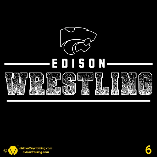 Edison Wrestling 2024 Design 06