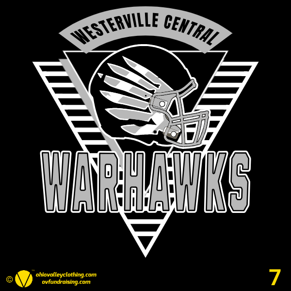 Westerville Central Football 2024 Fundraising Sample Designs Westerville Central Football 2024 Design 07