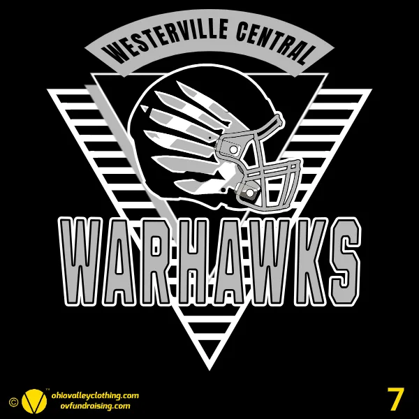 Westerville Central Football 2024 Design 07