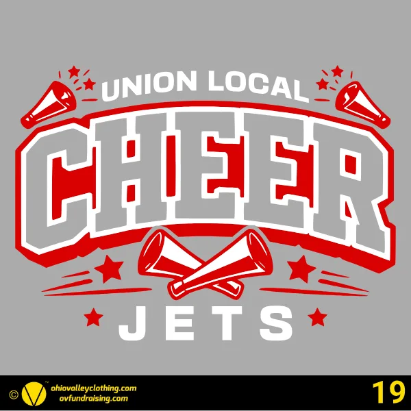 Union Local Little Jets Cheer 2026 Design 19