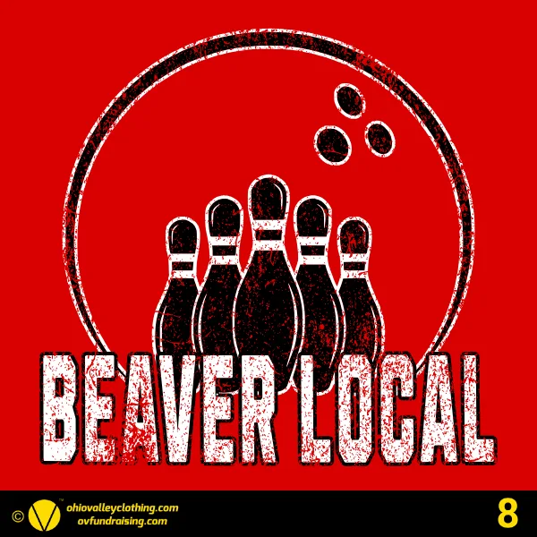 Beaver Local Bowling 2024 Design 08