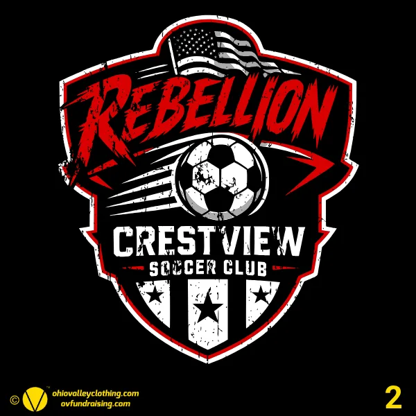 Crestview Soccer Club - Rebellion Soccer 2026 Design 02
