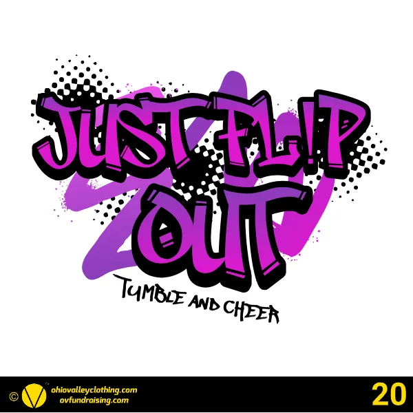Just Flip Out Tumble and Cheer 2025 Design 20