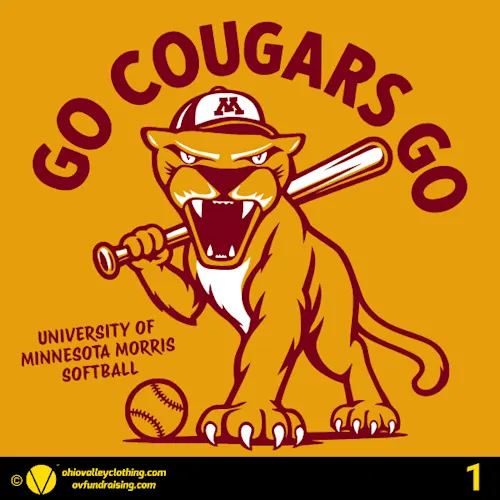 University of Minnesota Morris Softball 2026 Fundraising Sample Designs