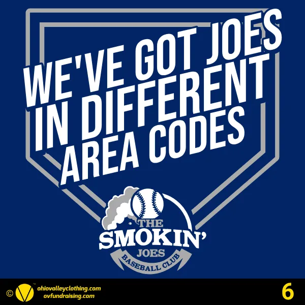 The Smokin' Joes Baseball Club Fall 2024 Design 06