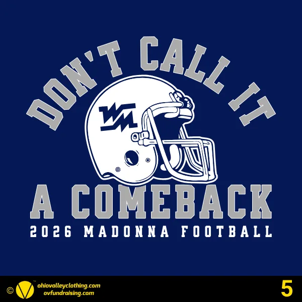 Madonna Football 2026 Design 05