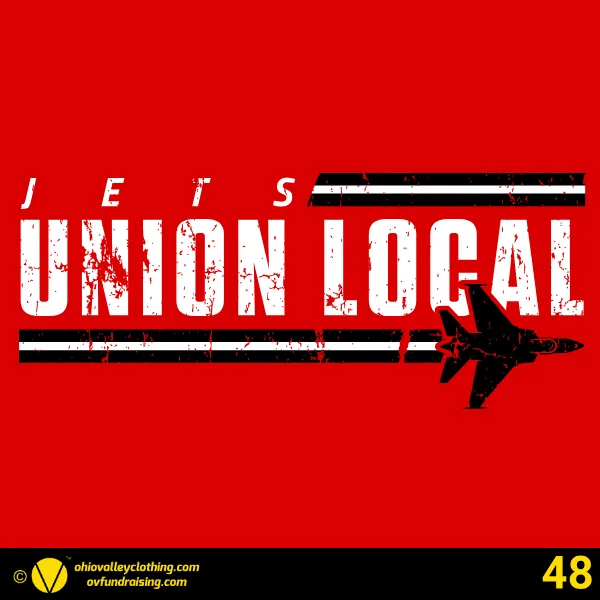 Union Local Little Jets Football 2026 Design 48