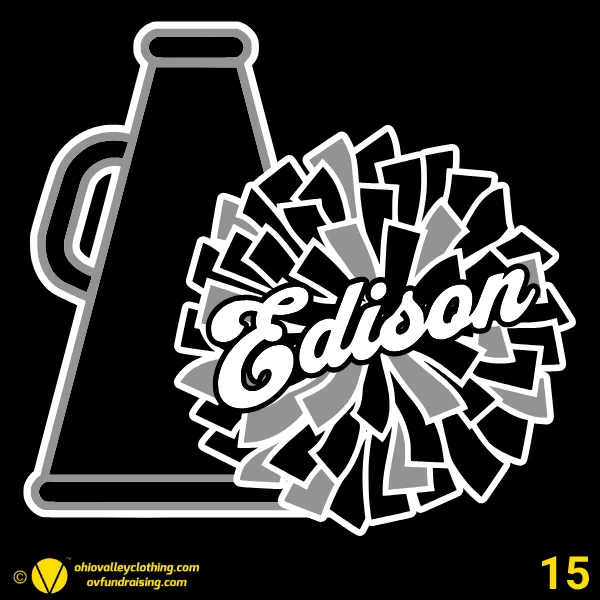 Edison High School Cheer 2024 Design 15