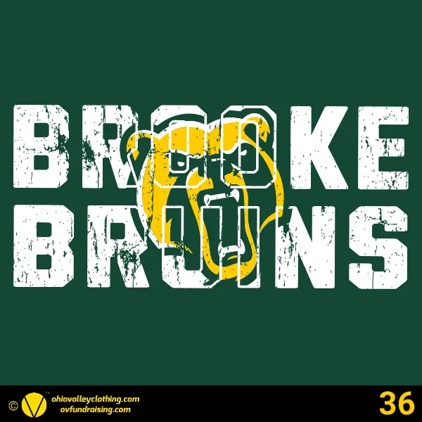 Brooke Middle School Baseball 2025 Design 36