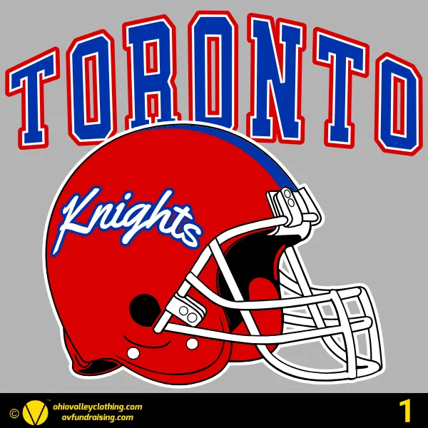 Toronto Jr. High Football 2024 Design 01