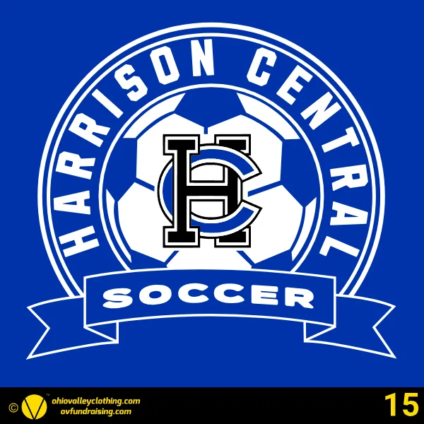 Harrison Central Huskies Soccer 2026 Design 15