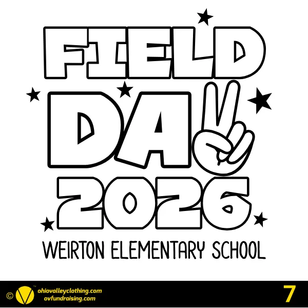 Weirton Elementary Field Day 2026 Design 07