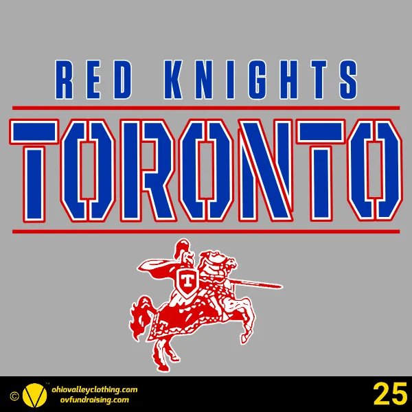 Toronto High School Football 2025 Design 25