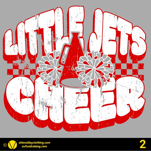 Union Local Little Jets Cheer 2026 Design 02