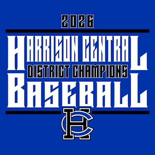 Harrison Central Baseball District Champions 2026