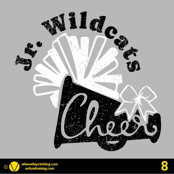 Edison Jr. Wildcats Cheer 2024 Design 08