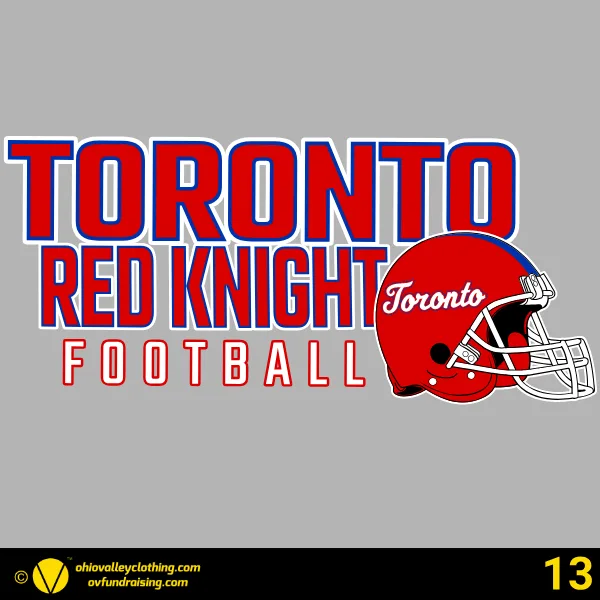 Toronto High School Football 2024 Design 13