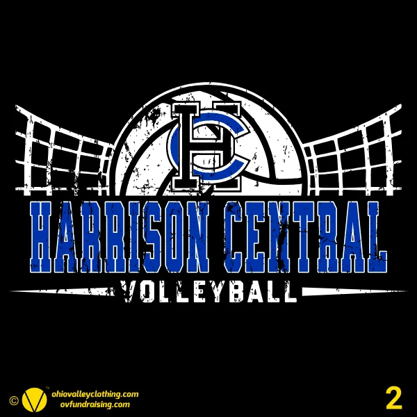 Harrison Central Volleyball Parents Club 2026 Design 02