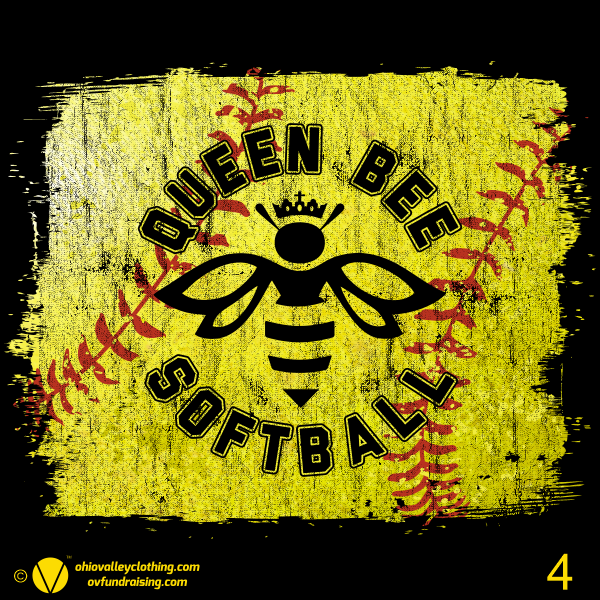 Queen Bee Softball Sample Designs 2024 Queen Bee 2024 Fundraising Sample Design 04