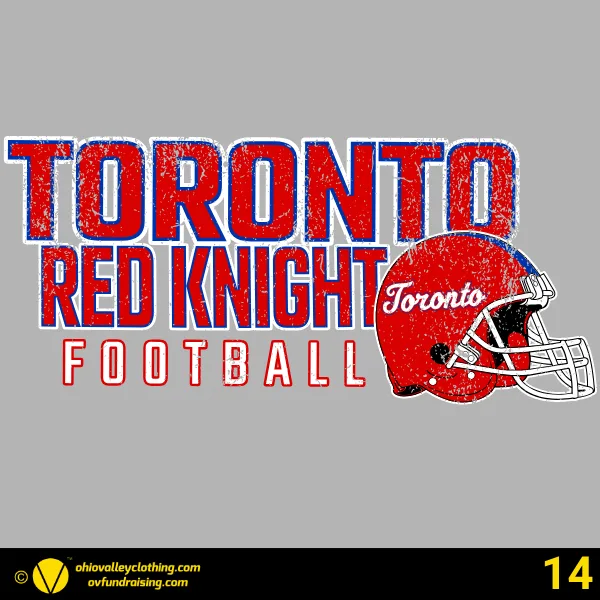 Toronto High School Football 2024 Design 14