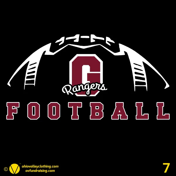 Greely Rangers Football 2026 Design 07