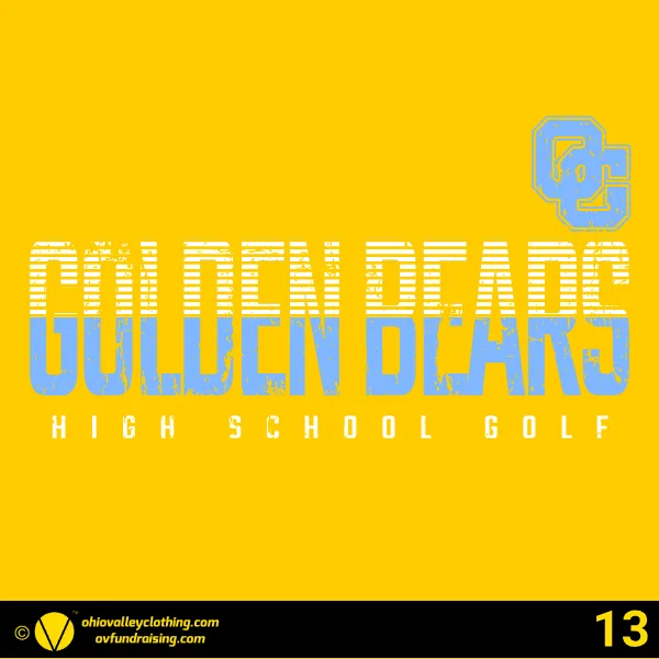 Oak Glen High School Golf 2026 Design 13