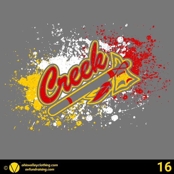 Creek Youth Cheerleaders 2024- Design 16