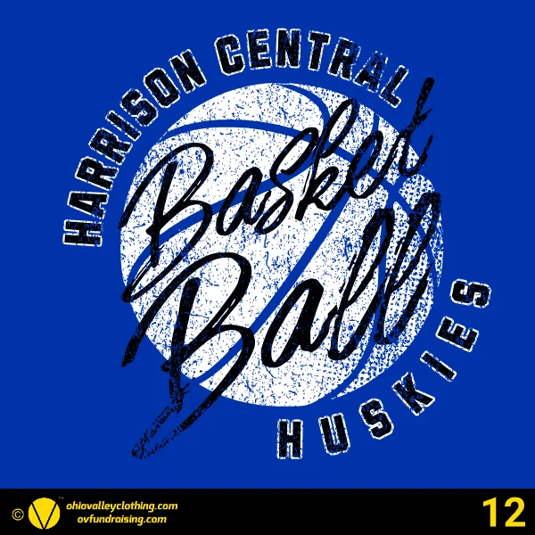 Harrison Central Ladies Basketball 2024 Design 12