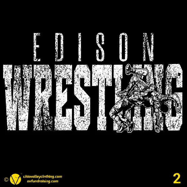 Edison Wrestling 2024 Design 02