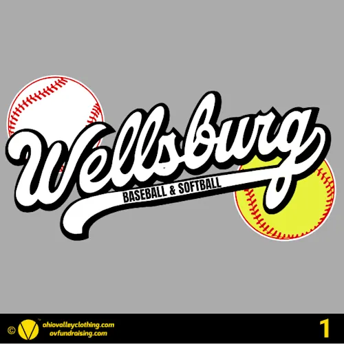 Wellsburg Youth Baseball 2026 Fundraising Sample Designs