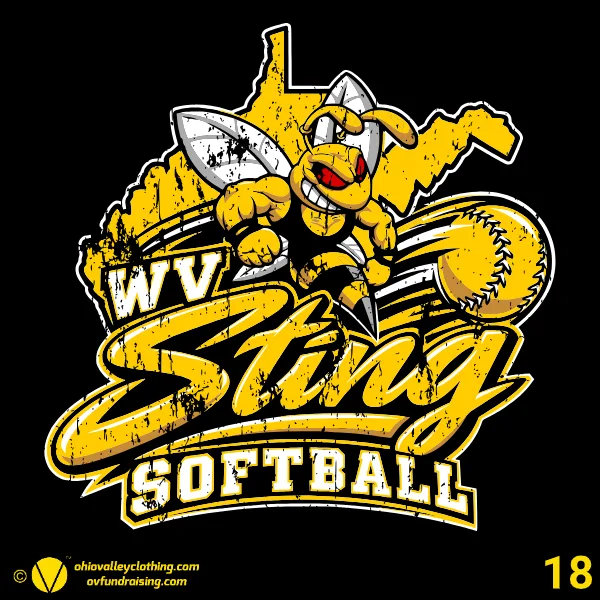 WV Sting 12U 2026 Design 18