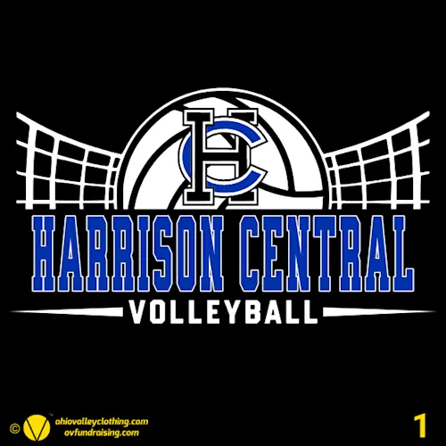 Harrison Central Volleyball Parents Club 2026 Fundraising Sample Designs