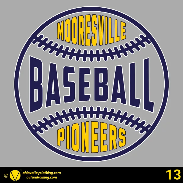 Mooresville Baseball Club Fall 2025 Design 13