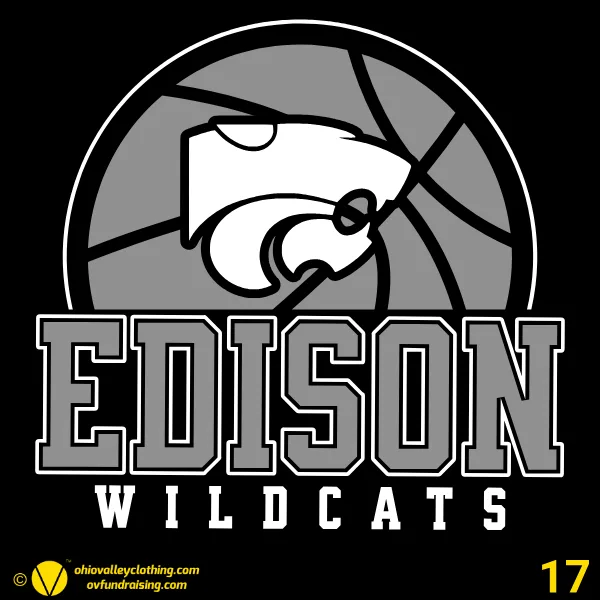 Edison Boys Basketball 2024 Design 17