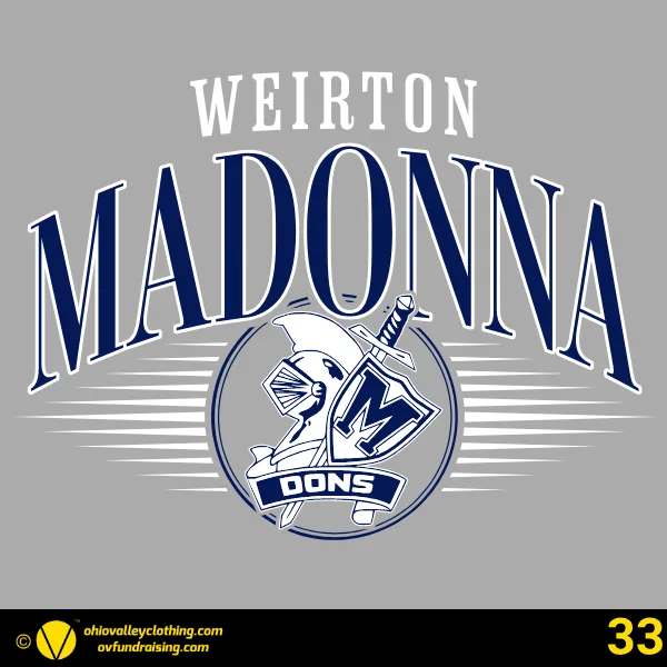 Madonna Football 2026 Design 33