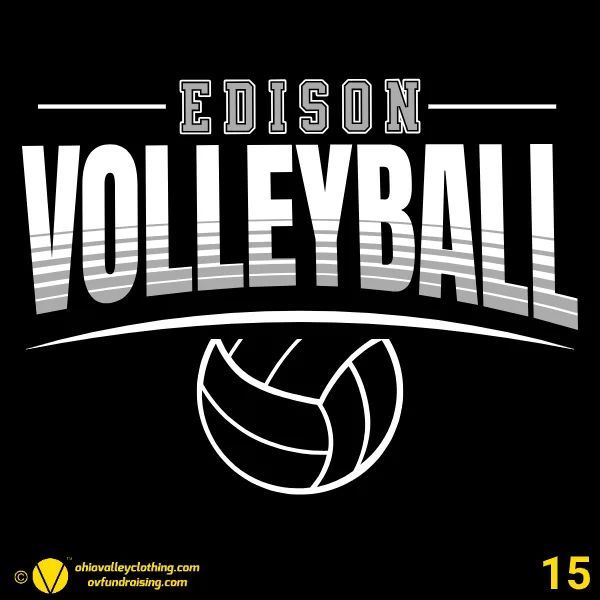 Edison Volleyball 2025 Design 15