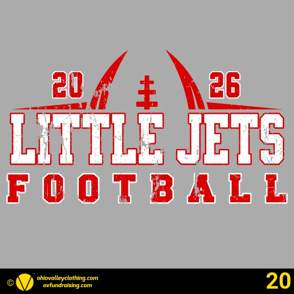 Union Local Little Jets Football 2026 Design 20