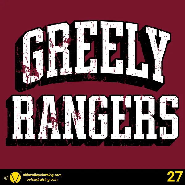 Greely Rangers Football 2026 Design 27