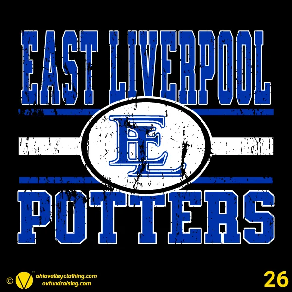 East Liverpool Volleyball 2025 Design 26