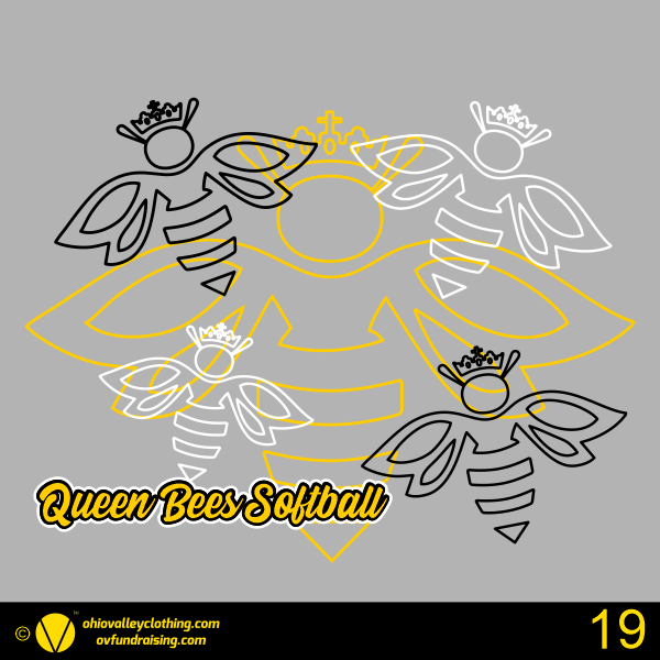 Queen Bee Softball Sample Designs 2024 Queen Bee 2024 Fundraising Sample Design 19